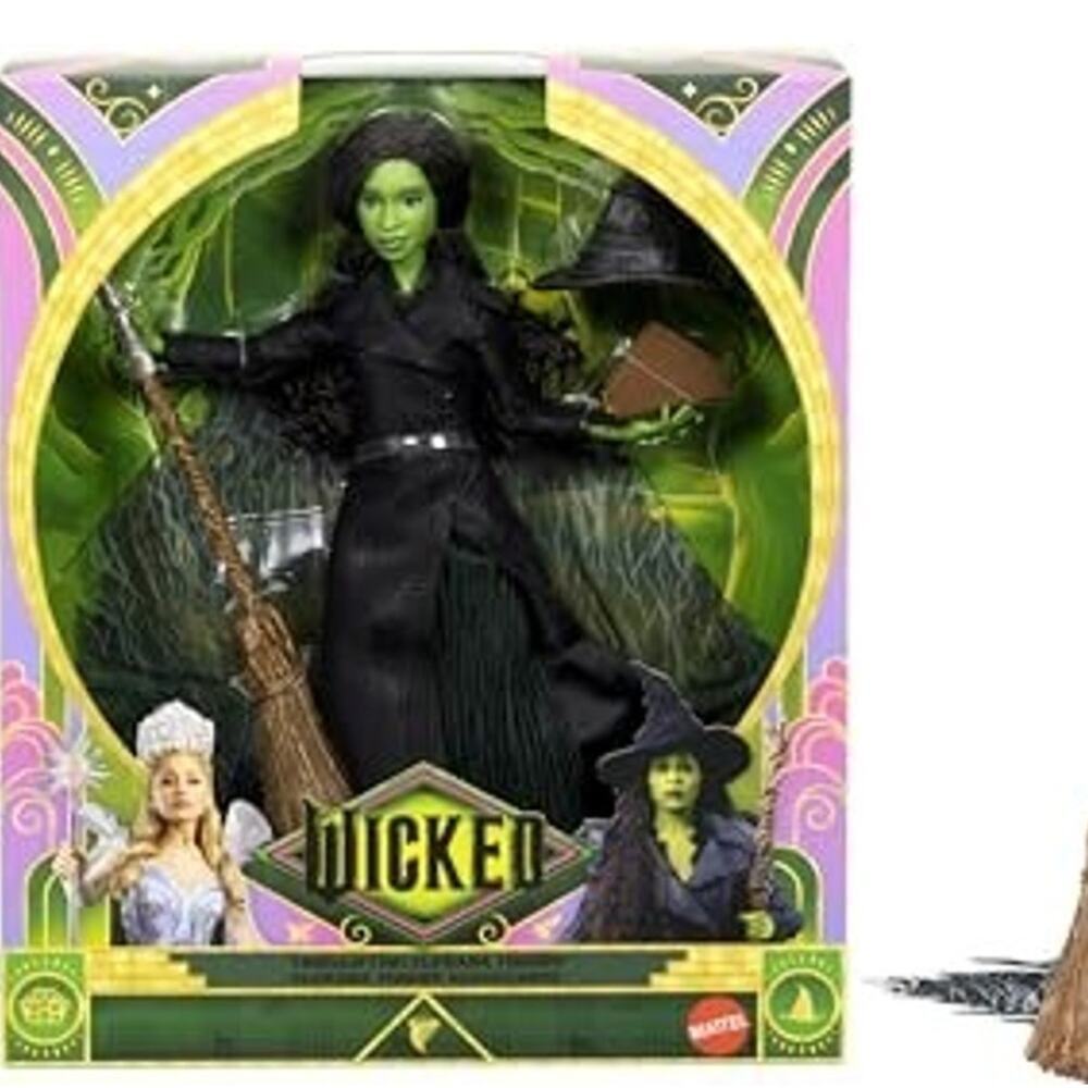 Universal Pictures’ Wicked: for Good Deluxe Elphaba Doll NWT